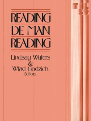 cover image of Reading De Man Reading